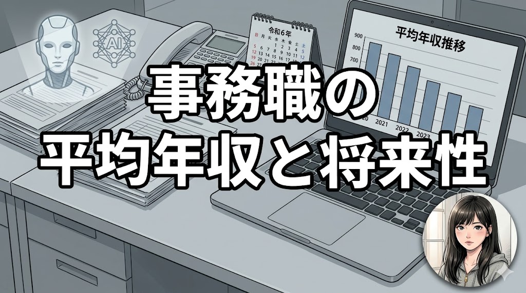 事務職の平均年収と将来性